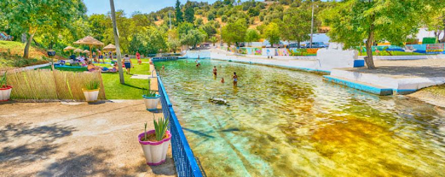 Praia fluvial Jardim das Termas de Sulfúrea