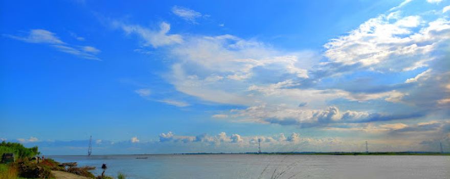 জাফরগঞ্জ বাধ Jaforganj Riverside