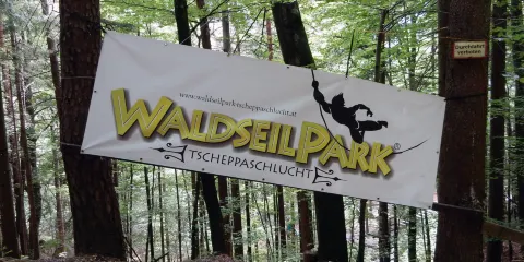 Waldseilpark Tscheppaschlucht