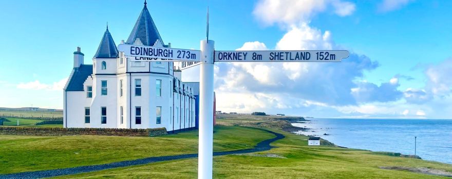 John o’ Groats Signpost