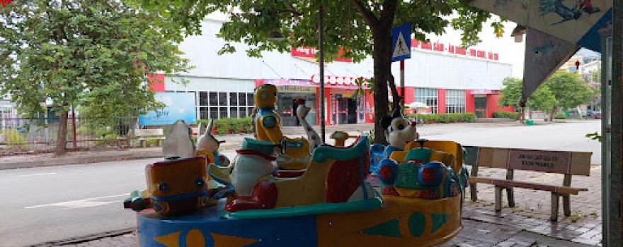Nhà bóng kidsworld khu tây bắc thị trấn kẻ sặt