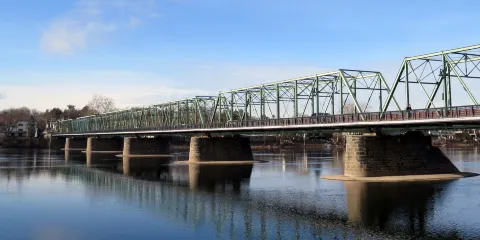 New Hope-Lambertville Toll Supported Bridge