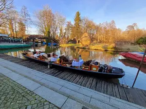 Small harbor on Spreeschlößchen Lübbenau