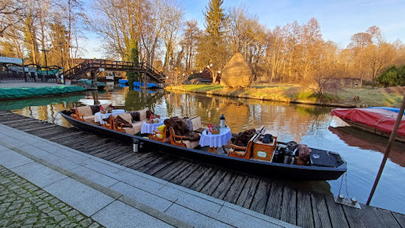 Small harbor on Spreeschlößchen Lübbenau