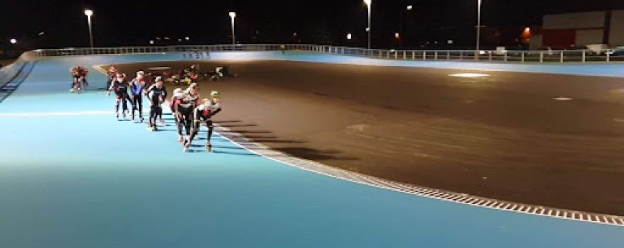 Piste de roller