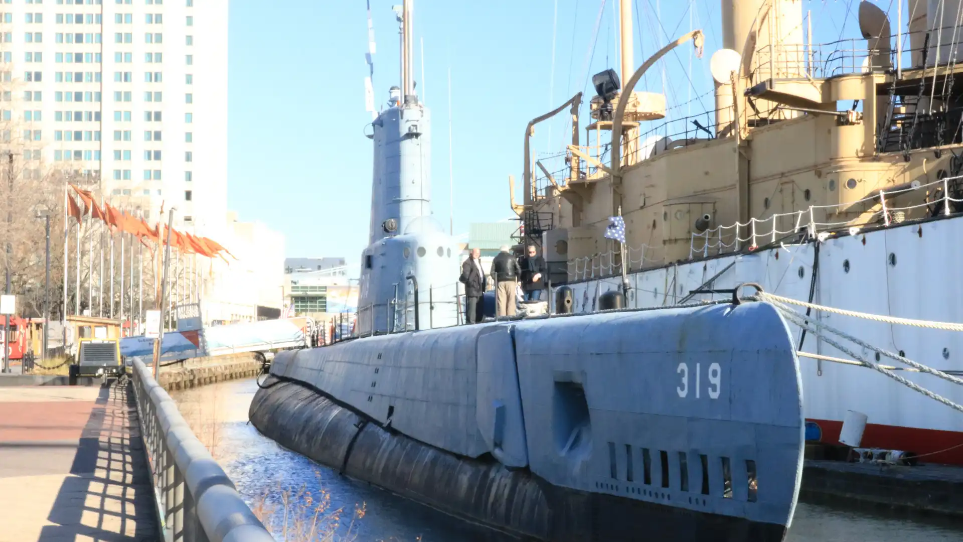 Hotels near USS Becuna