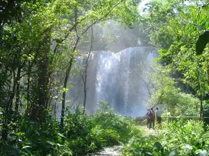 El Nicho Waterfalls