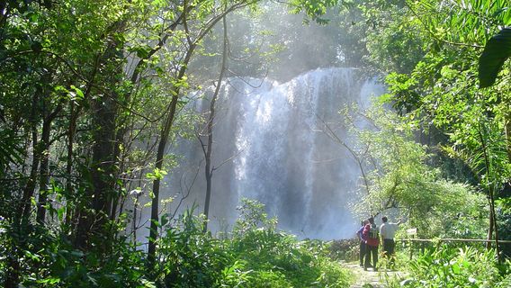 El Nicho Waterfalls