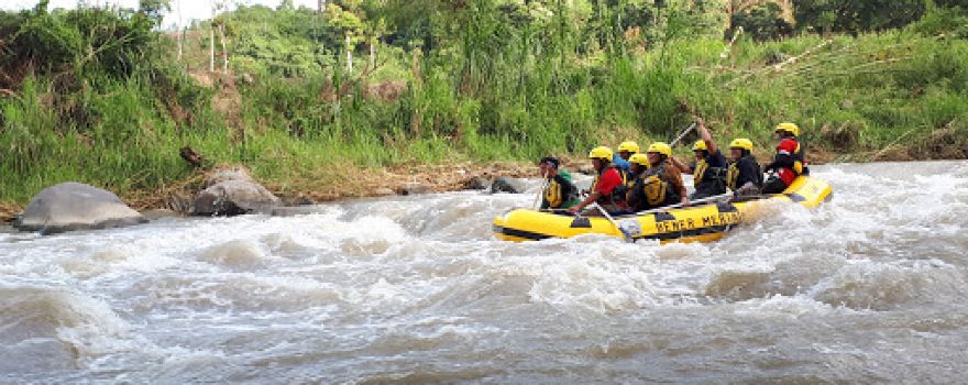 Start/Finish Point Arung Jeram Tembolon