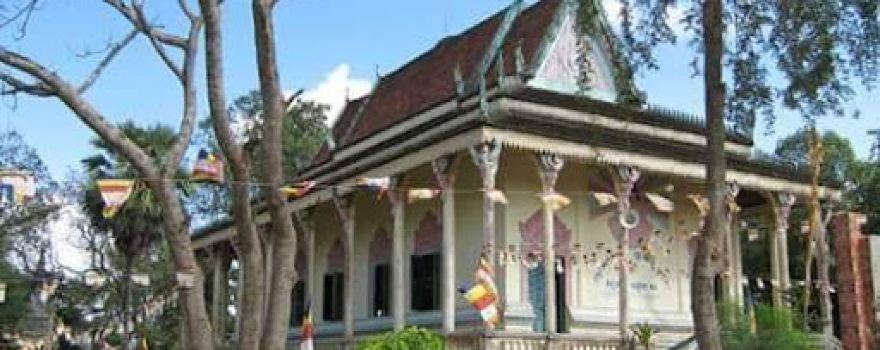 Chùa Khmer Songchrova ( Chùa mới)