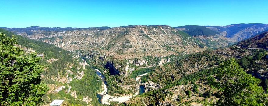 Le Saltadou- Panorama de St Chely du Tarn