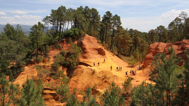 Le Sentier des Ocres de Roussillon