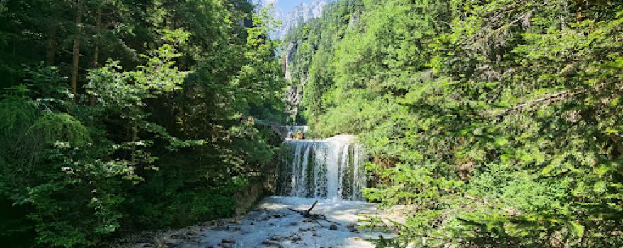 Martuljek Lower Waterfall