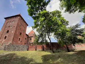 Teutonic castle in Nidzica (Warmian-Masurian Voivodeship)