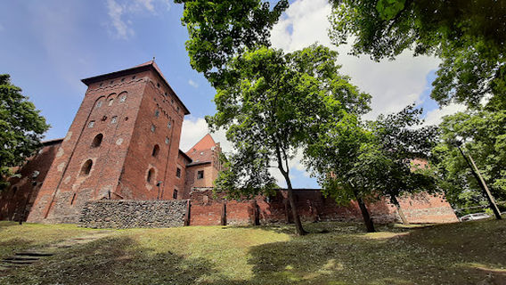 Teutonic castle in Nidzica (Warmian-Masurian Voivodeship)