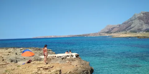 Spiaggia di Seno dell'Arena - Calazza