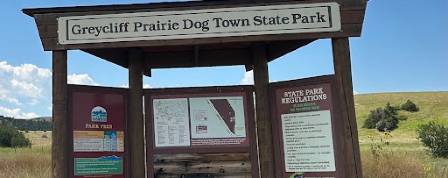 Greycliff Prairie Dog Town State Park