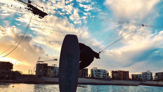 Sliders cable & Aqua Parks El Gouna