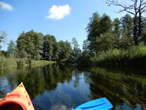 Kajaki przy Mlynie