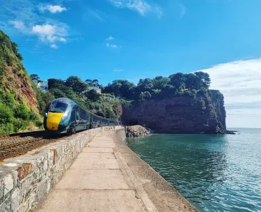 Teignmouth to Dawlish Railway Walk