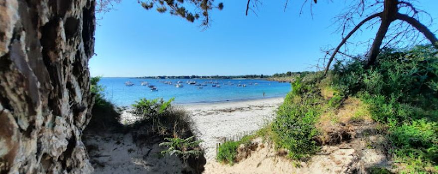 Plage de Pors Breign à Pouldohan