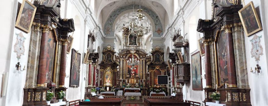Kościół i klasztor franciszkanów przy Sanktuarium Nawiedzenia NMP w Pińczowie