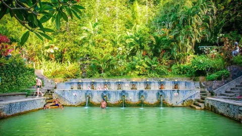 Banjar Hot Spring attraction in Bali