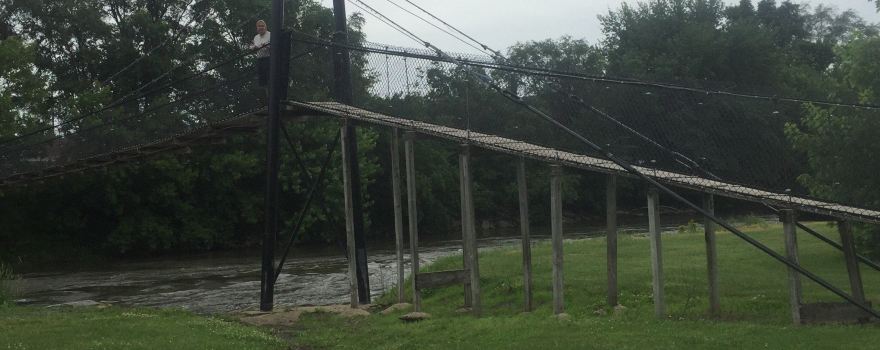 Estherville Swinging Bridge