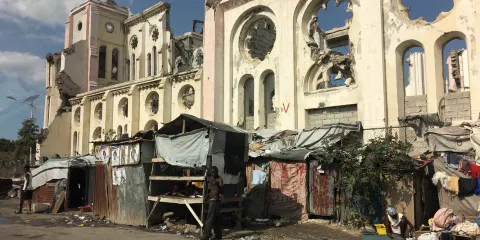 Notre Dame Cathedral Ruins