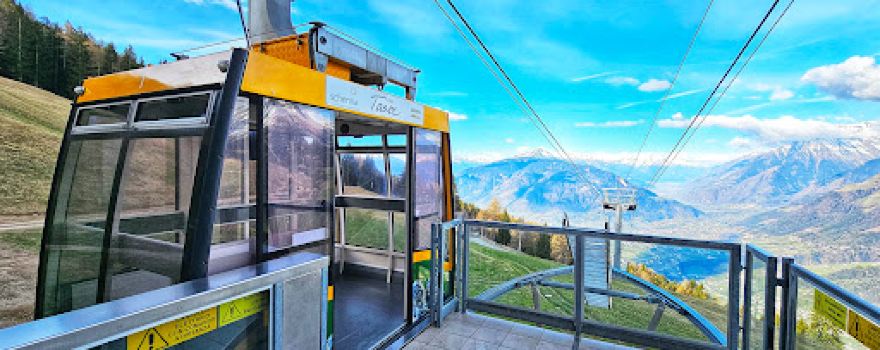 Seilbahn Taser - Bergstation