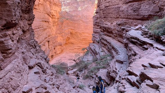 Waterfall Garganta Del Diablo