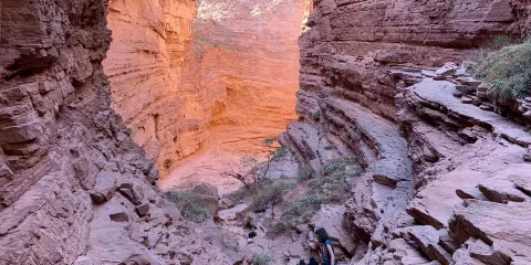 Waterfall Garganta Del Diablo