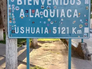 Cartel La Quiaca - Ushuaia
