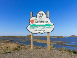 Welcome to Tuktoyaktuk Sign