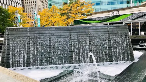 Campus Martius Park attraction in Wayne County