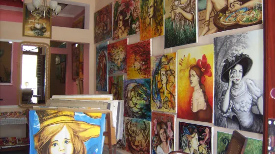 Cuban Art Studio Yudit Vidal Faife