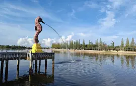 Seahorse Statue