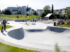 Levanger betongpark skatepark