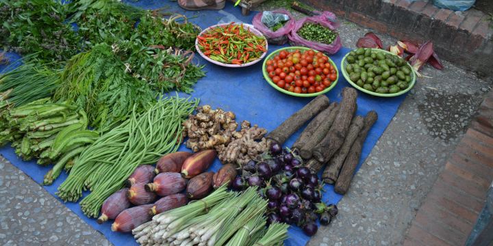 Luang Prabang morning market