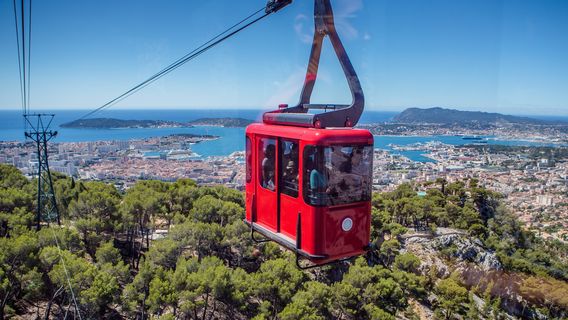 Toulon Cable Car Mt Faron