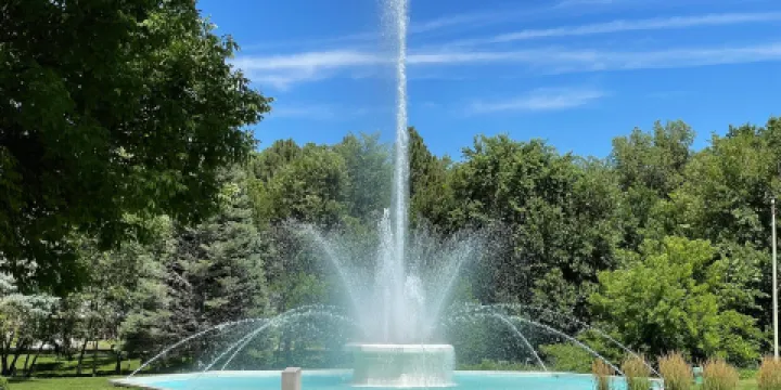 City of Alliance Central Park Fountain