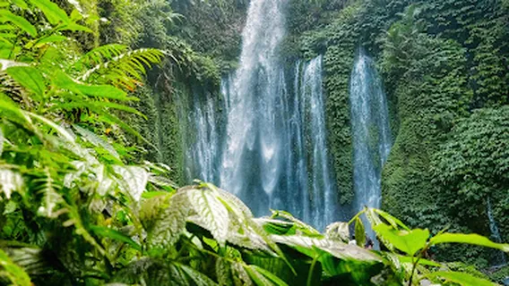 Sendang Gile Waterfall Gate 2