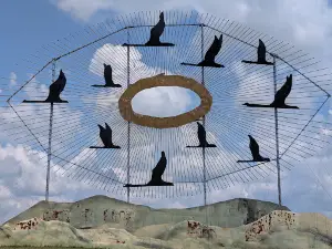 Enchanted Highway - Deer Crossing