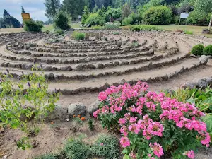 Energy labyrinth and geometric shapes Park