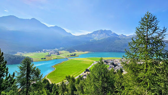 Aussichtspunkt Julier-Silvaplana