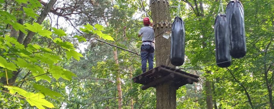 Park linowy Łomianki, Dąbrowa Leśna