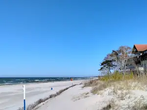 Plaża w Łebie