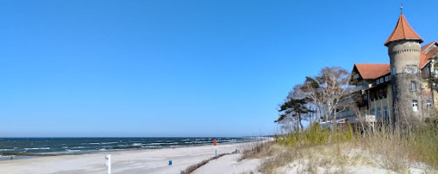 Plaża w Łebie