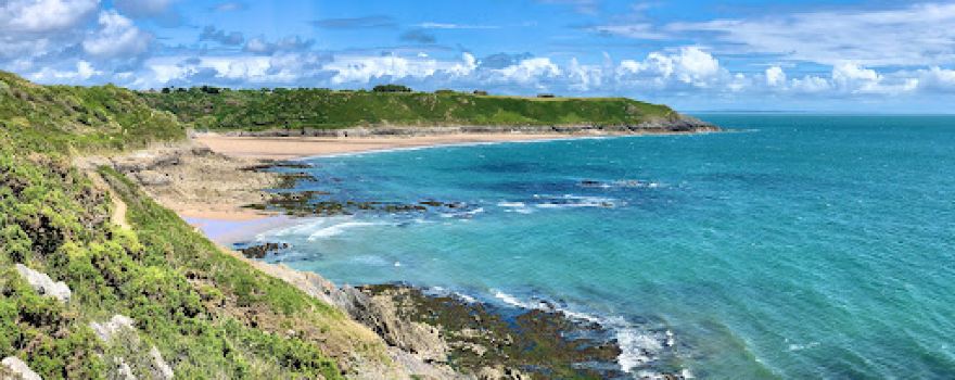 Caswell Bay Beach Swansea