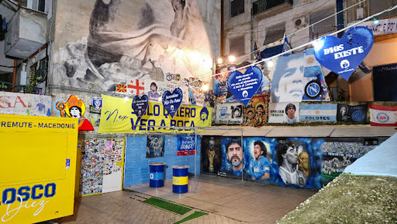 Murale Diego Armando Maradona - Quartieri Spagnoli